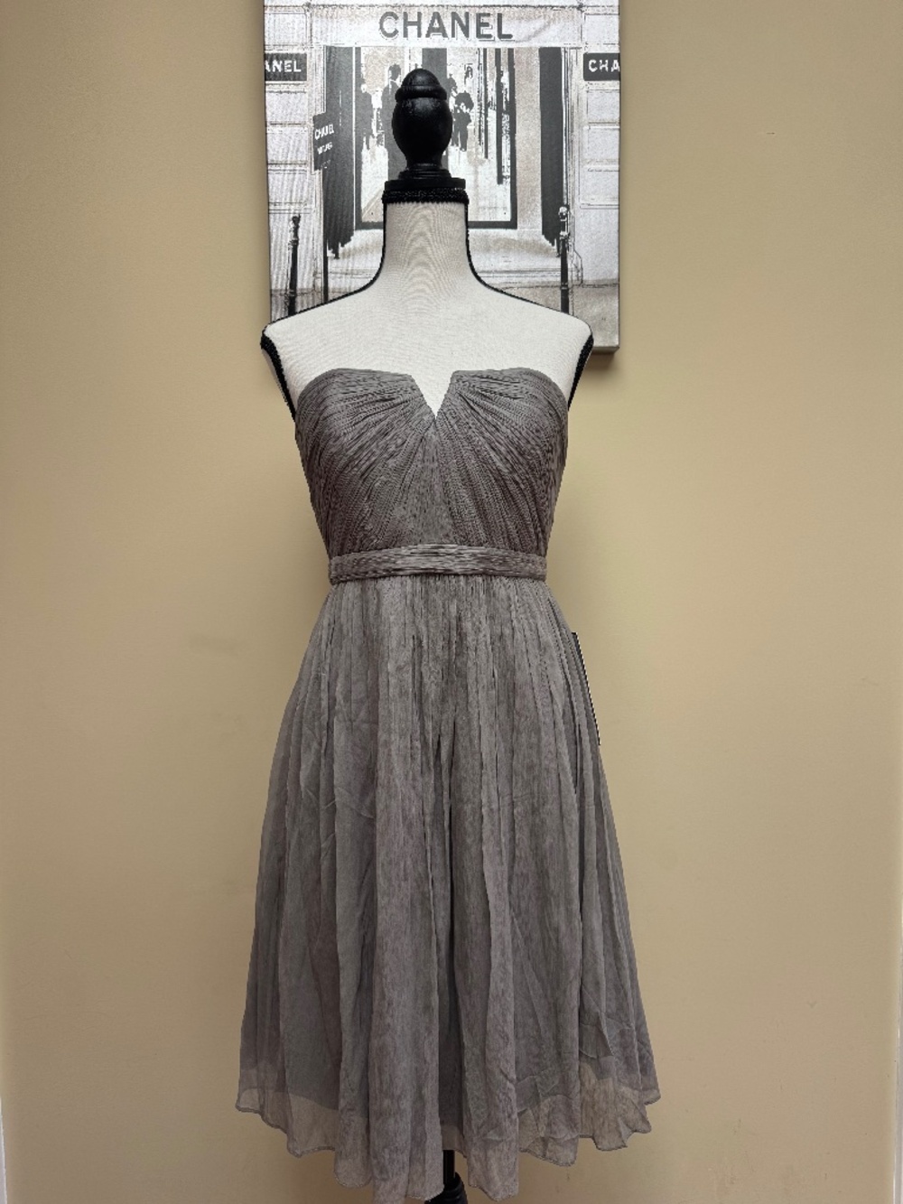 J Crew Saffron Strapless Dress